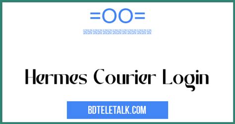 my hermes courier|my couriers online log in.